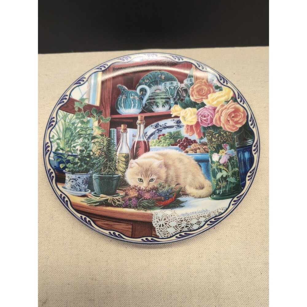 Vintage Bradford Exchange "Hanna's Secret Garden", Collection, Mary Ann Lasher.
